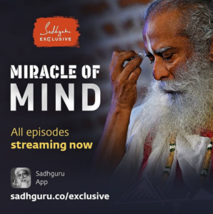 miracle of mind app by sadhguru